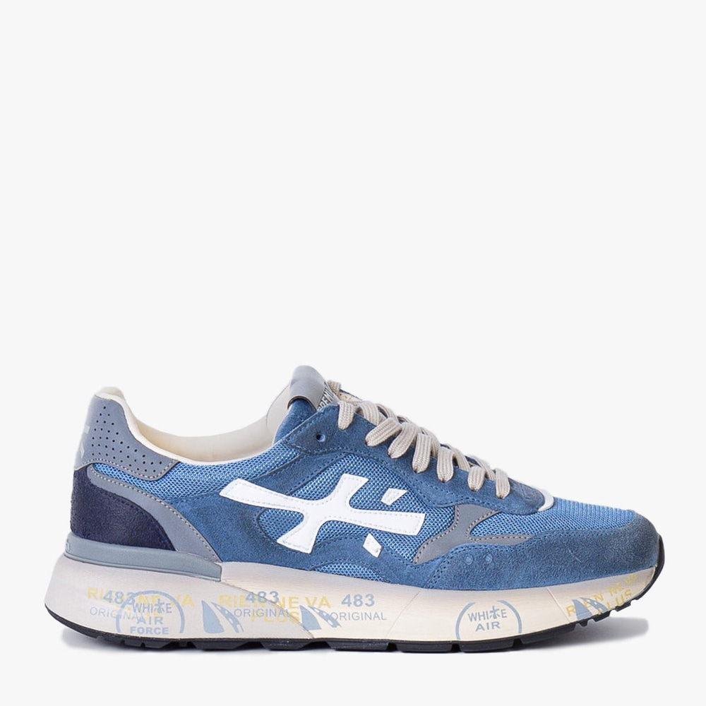 Premiata Mick 01.8120 Mavi Erkek Spor Ayakkabı
