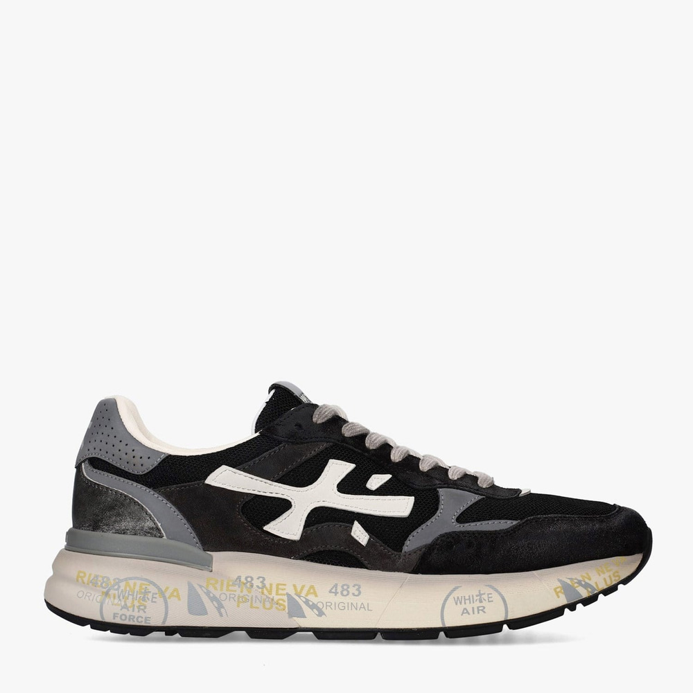 Premiata Mick 01.8119 Siyah Erkek Spor Ayakkabı
