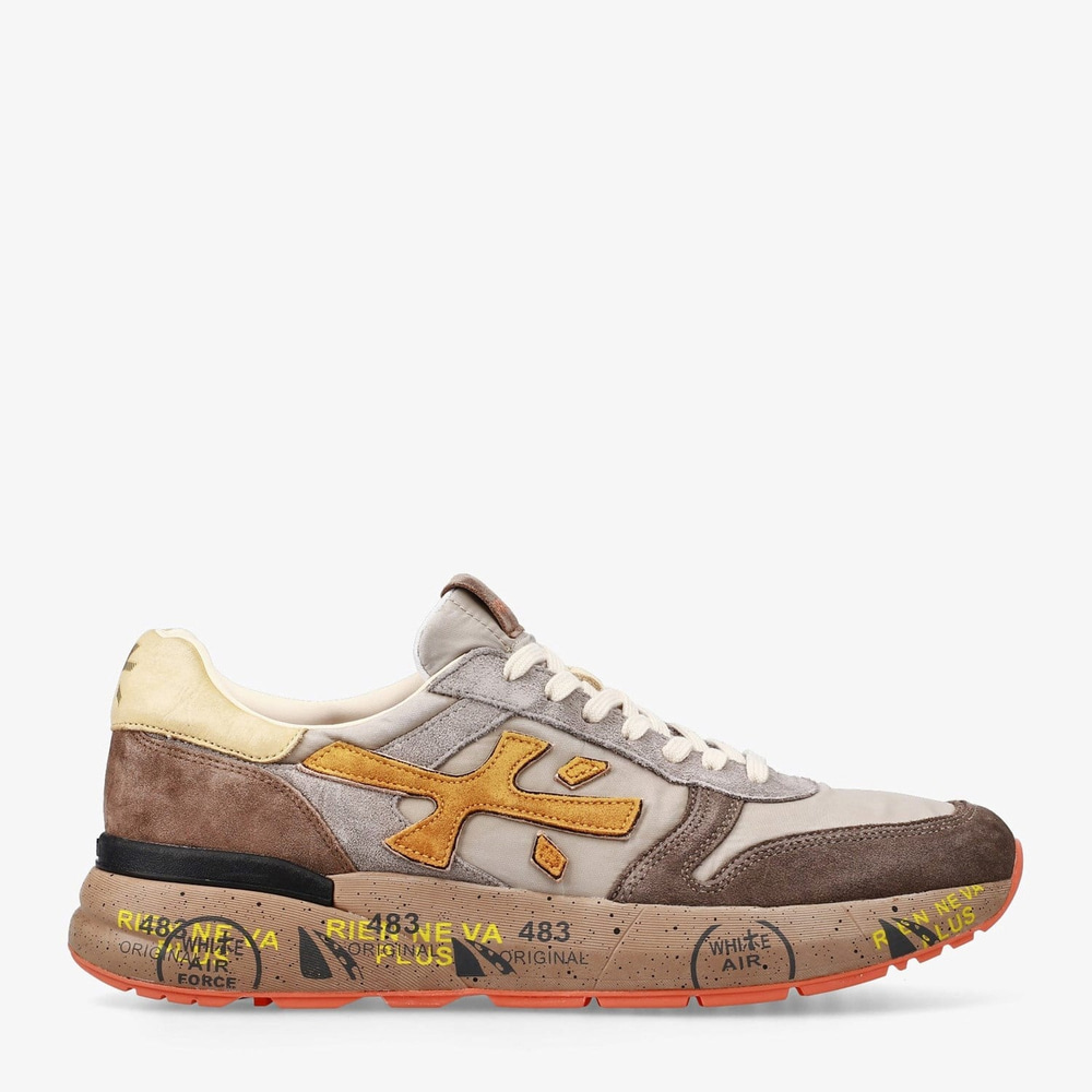 Premiata Mick 7866 Kahverengi Erkek Spor Ayakkabı