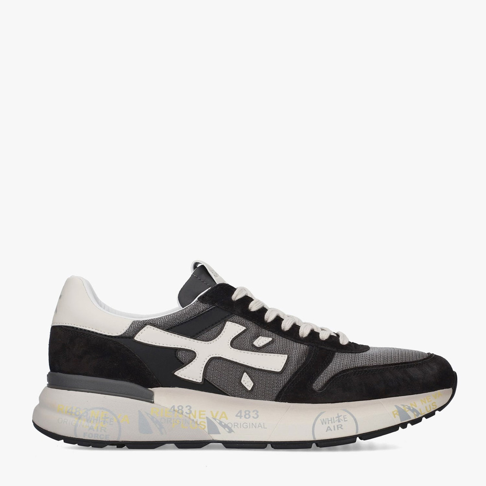 Premiata Mick 8085 Siyah Erkek Spor Ayakkabı