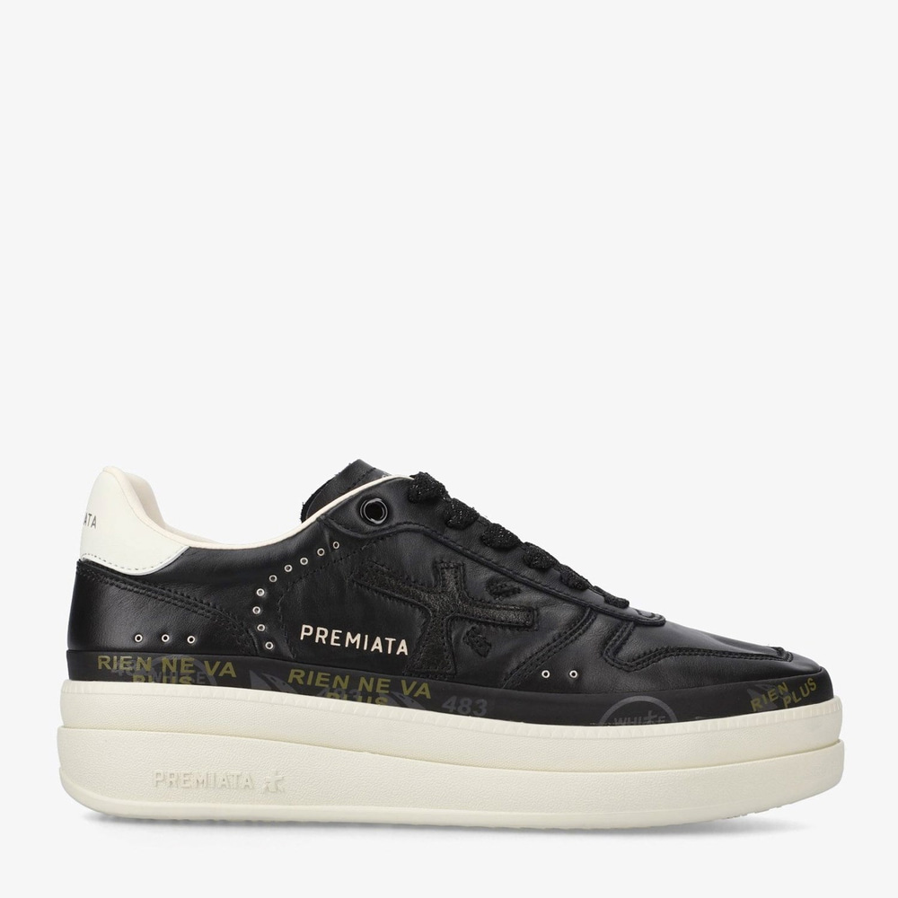 Premiata Siyah Micol 7014 Kadın Sneaker