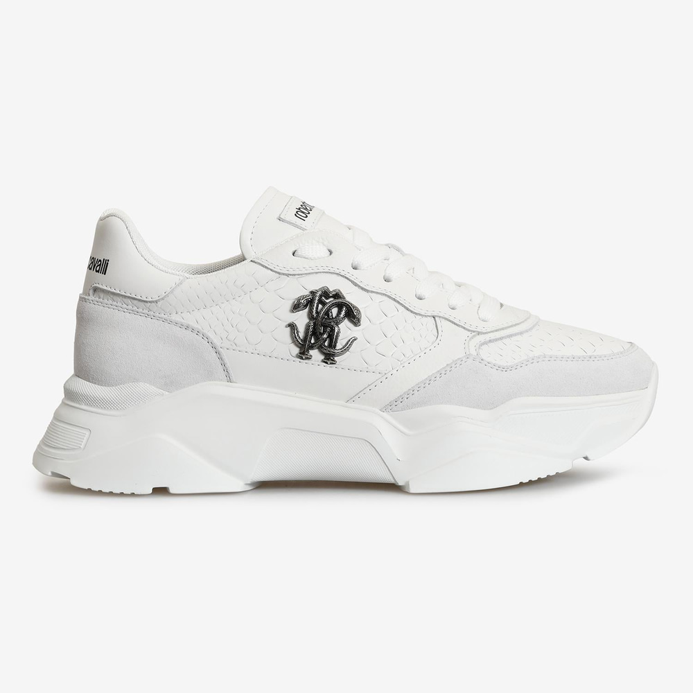 ROBERTO CAVALLI SIYAH DERİ ERKEK SNEAKER