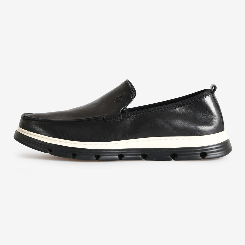 Siyah Deri Erkek Loafer