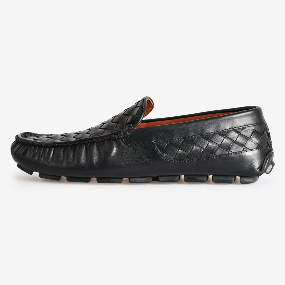 Siyah Deri Erkek Loafer