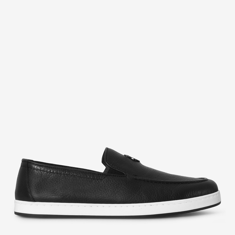 Siyah Deri Erkek Loafer