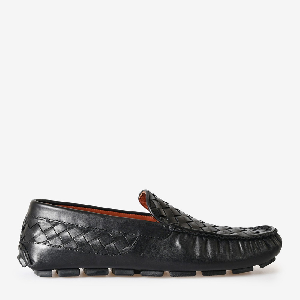 Siyah Deri Erkek Loafer
