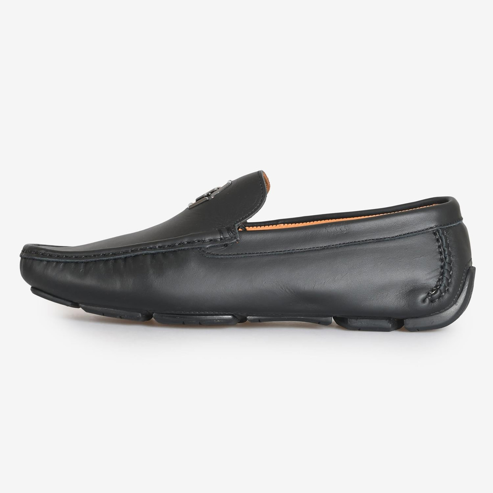 Siyah Deri Erkek Loafer