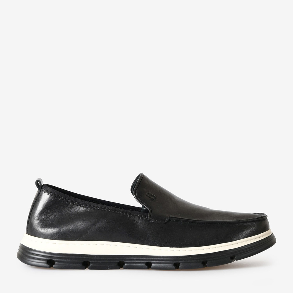 Siyah Deri Erkek Loafer