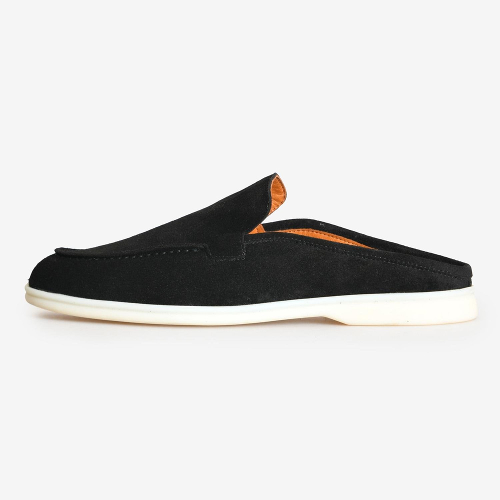 Siyah Süet Günlük Erkek Terlik