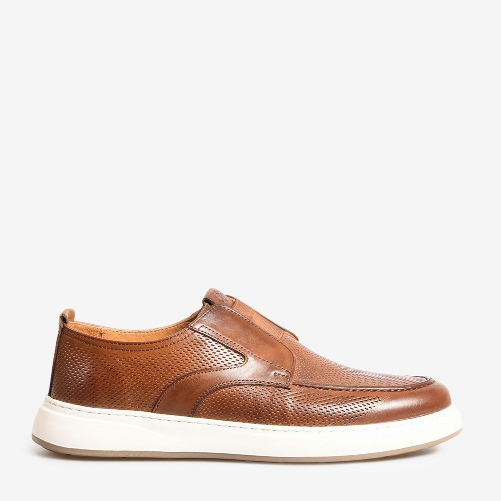 Taba Deri Erkek Loafer
