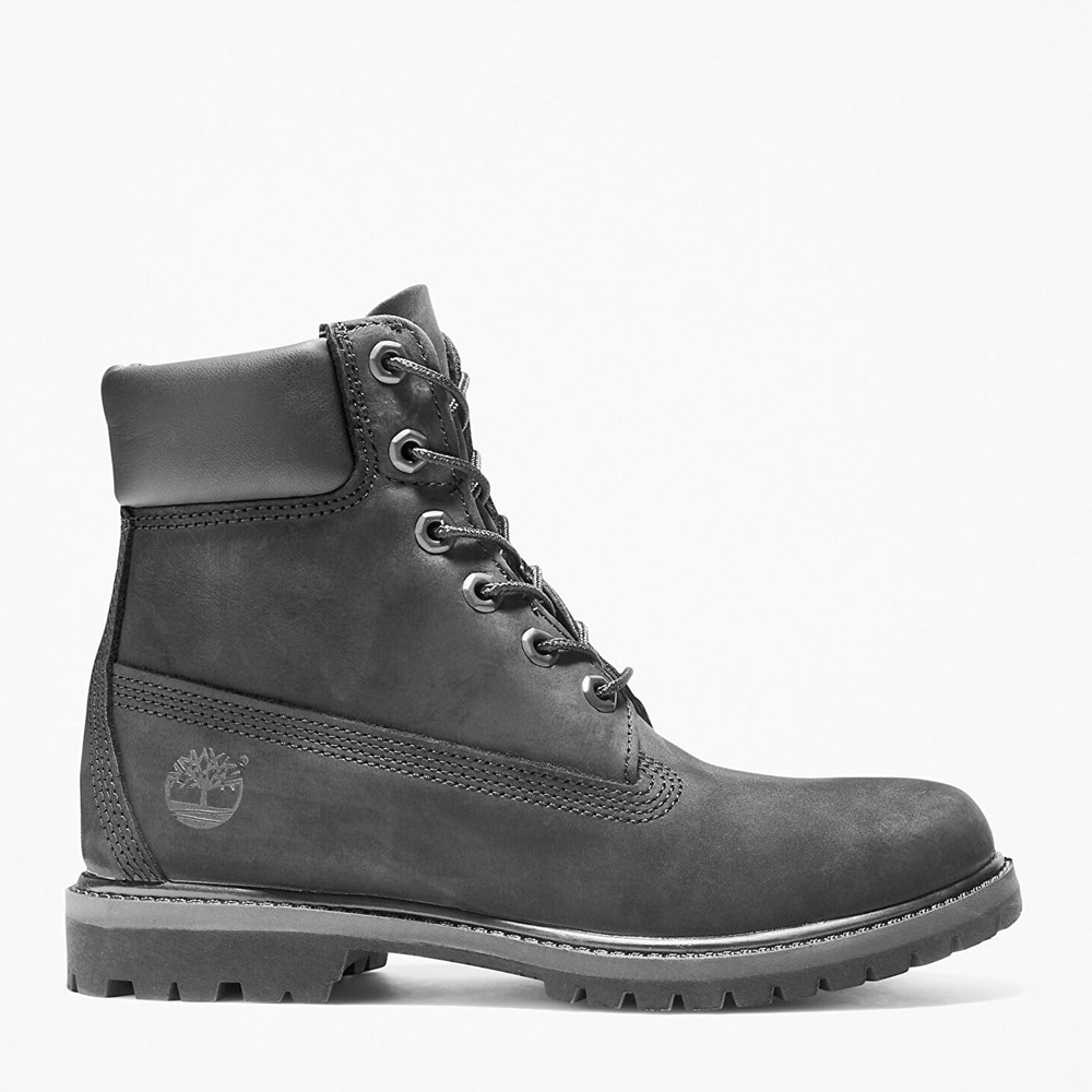 Timberland  Siyah Deri Kadın Bot