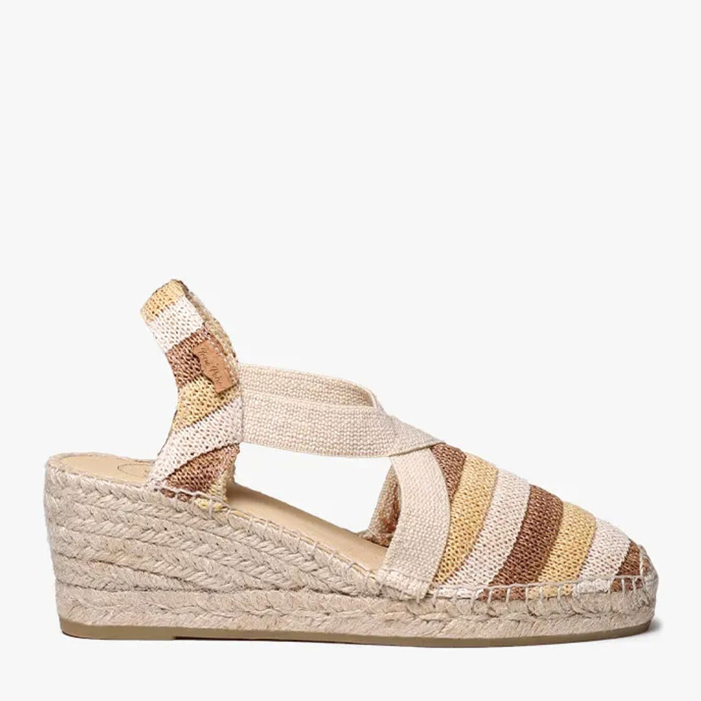 Toni Pons Terra-Ab Bej Espadril Kadın Sandalet