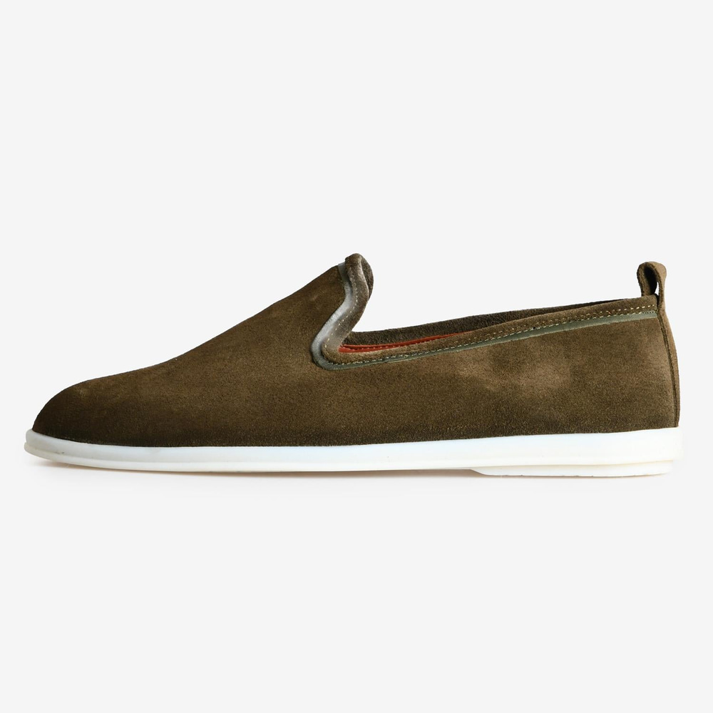 Yeşil Süet Erkek Loafer
