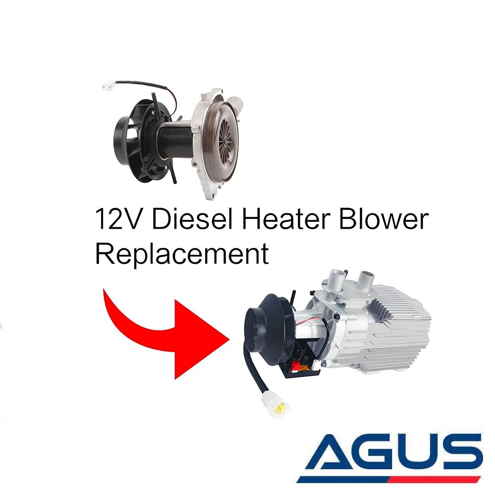 12V Dizel Isıtıcı Fan Motoru (Webasto tipi)