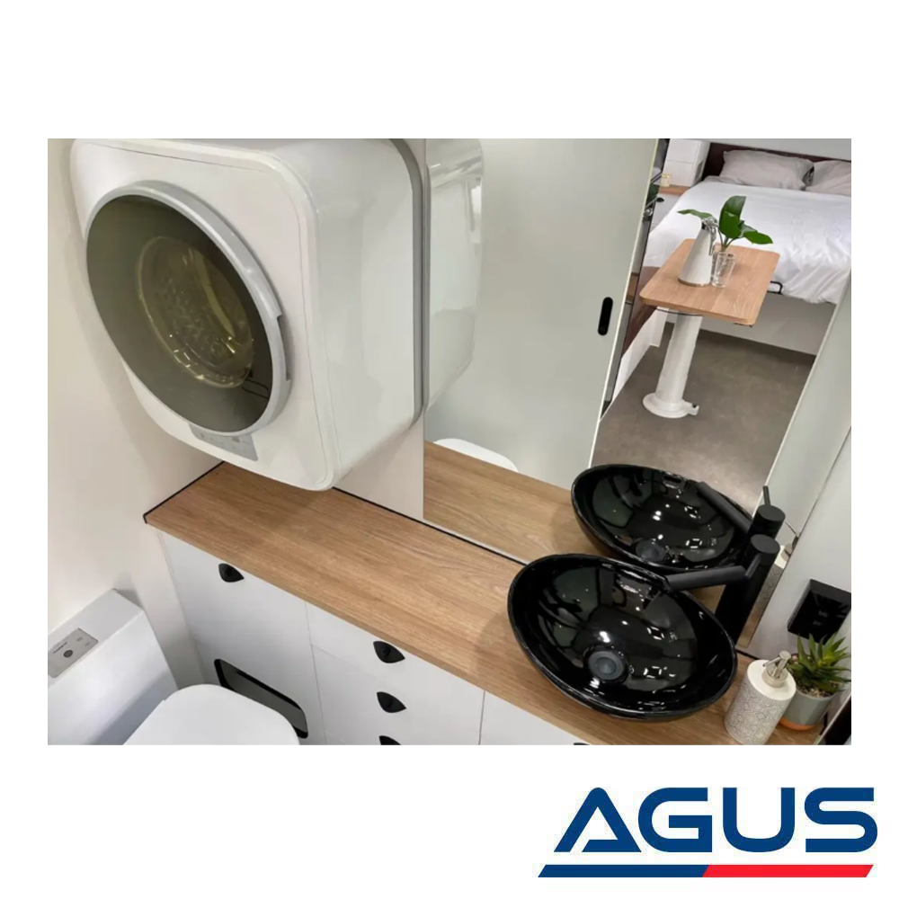 3 Kg Duvara Monte Karavan & Tekne Çamaşır Makinesi 1200w