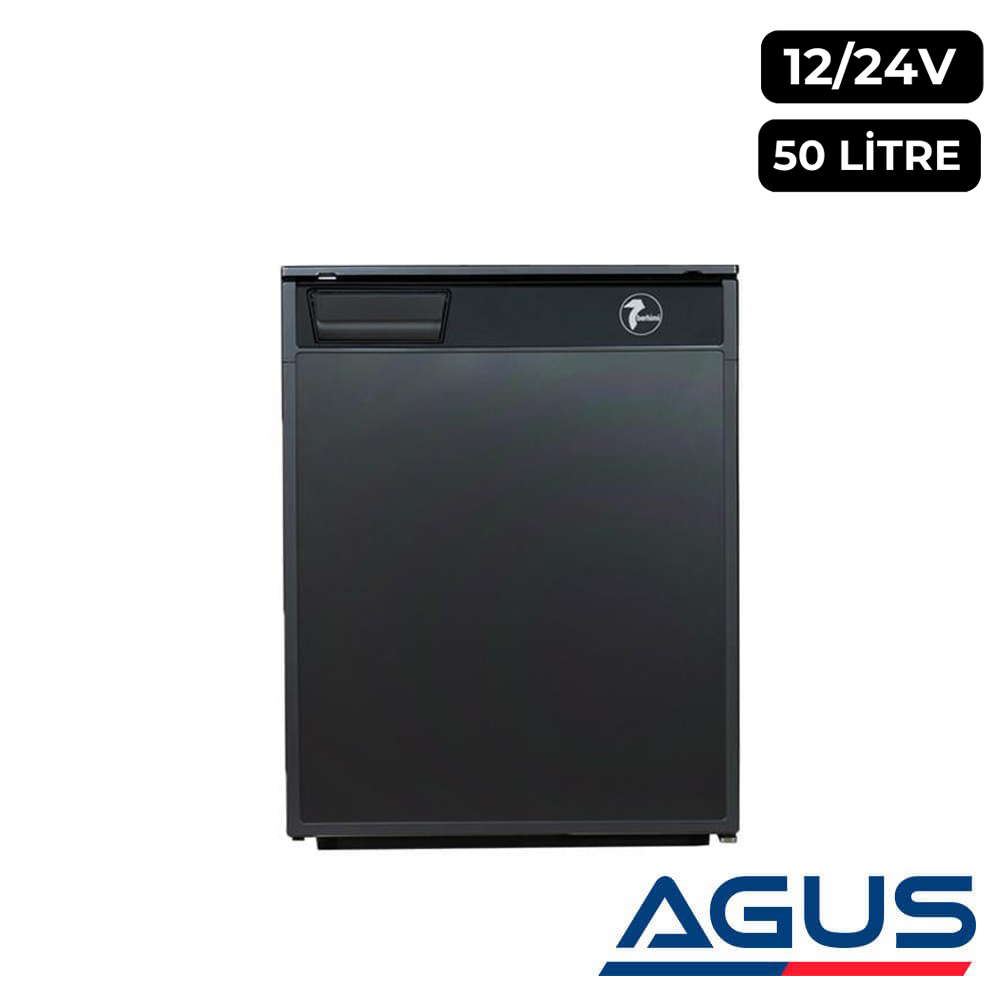 Berhimi 12/24V Cubigel Kompresörlü Karavan Buzdolabı 50 Litre