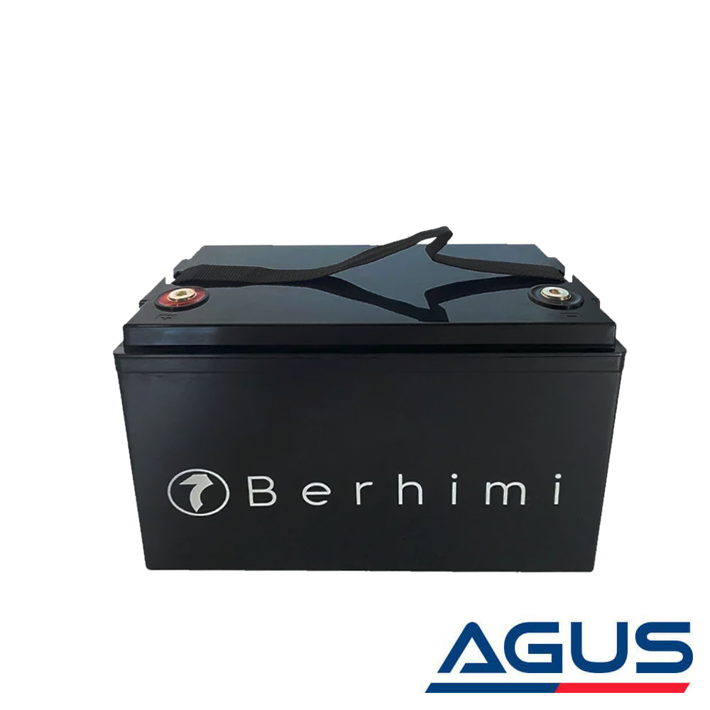 Berhimi 12V Lifepo4 100Ah Smart Lityum Akü 