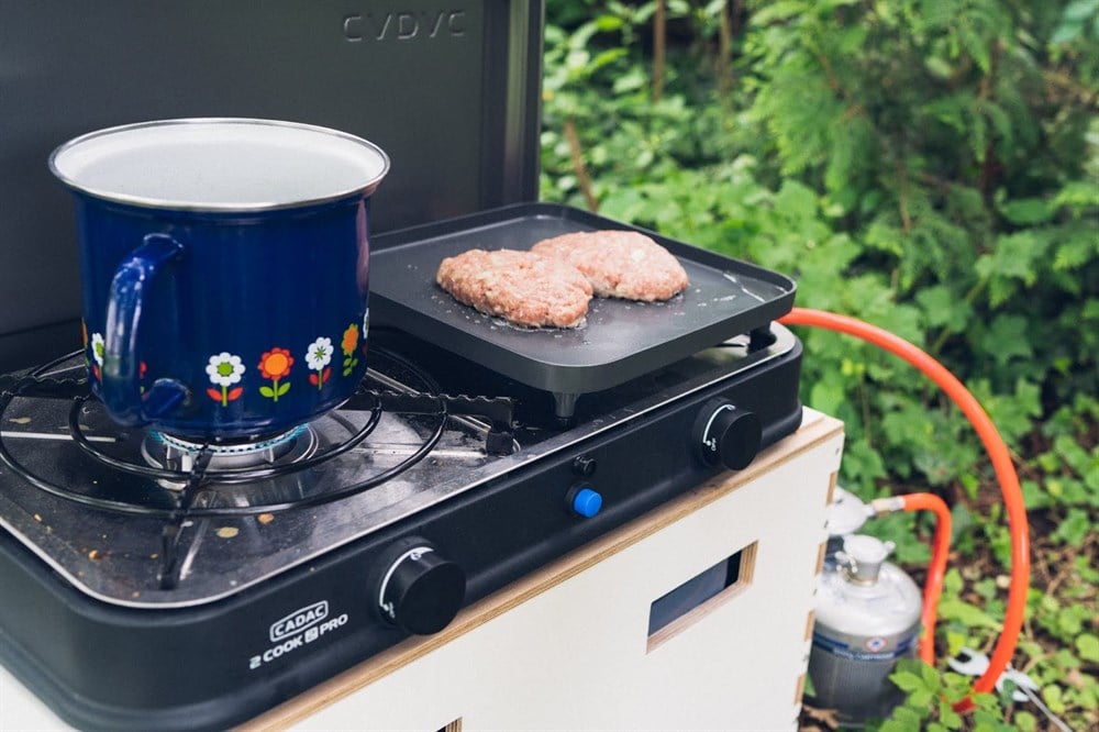 Cadac Cook 2 Pro Deluxe Karavan 2li Gazlı Ocak ve Izgara