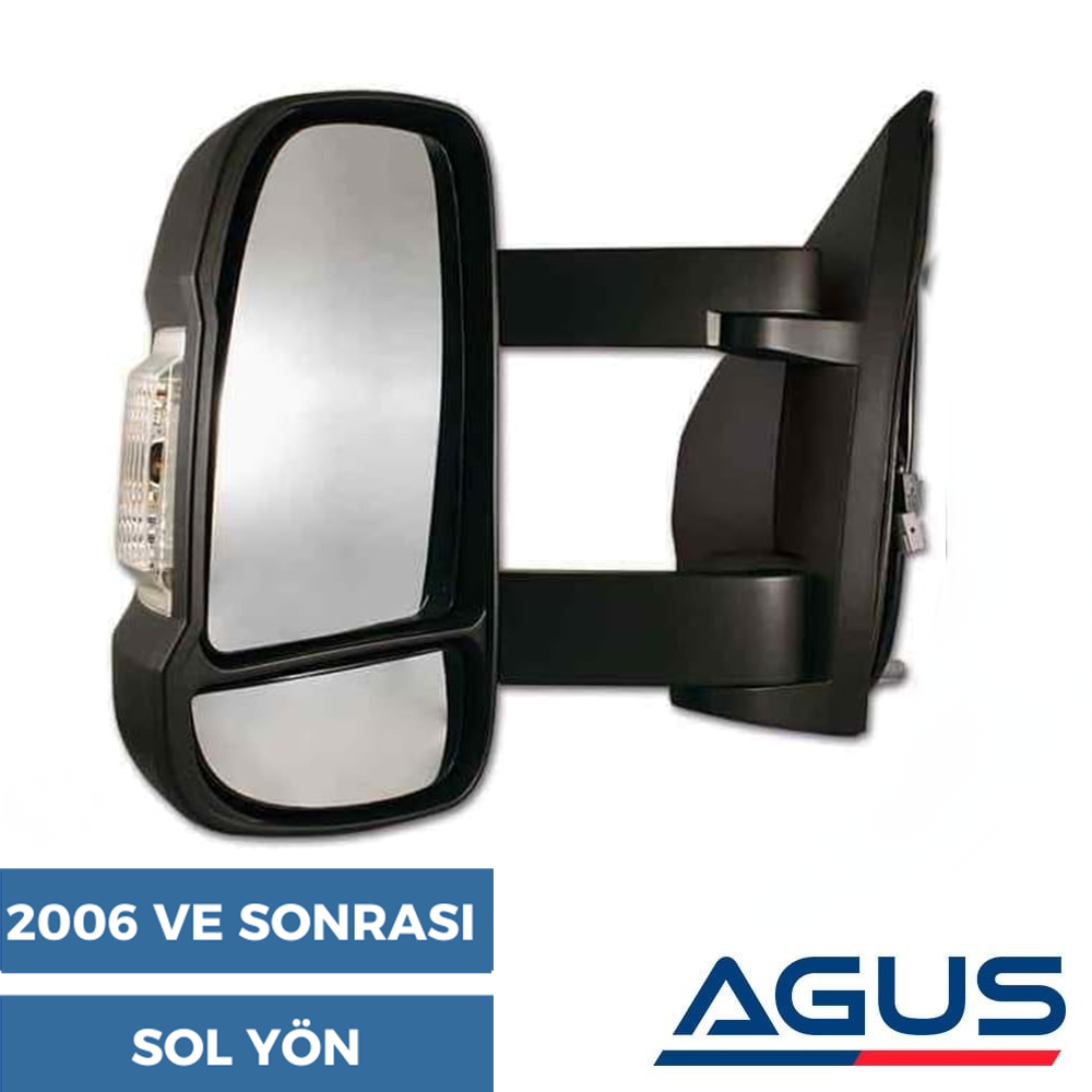 Ducato/Boxer/Jumper Komple Yan Ayna Sol 2006 Sonrası