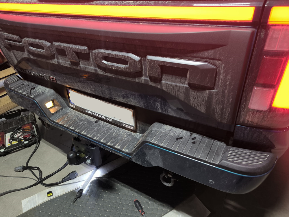 FOTON Tunland V9 Amerikan Tip Sökülebilir Pick-Up Kamyonet Çeki Demiri