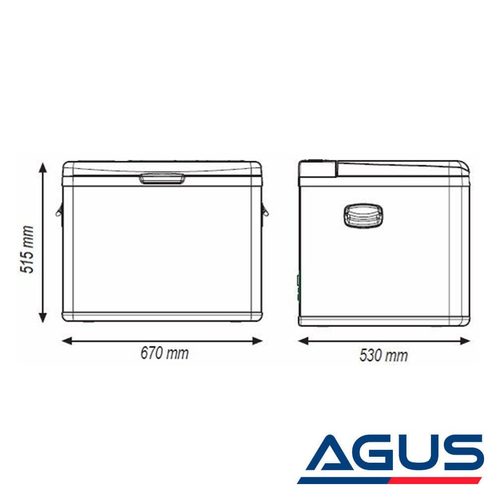 İNDEL B 55 Litre Kompresörlü Araç Buzdolabı 12V / 24V - 220V