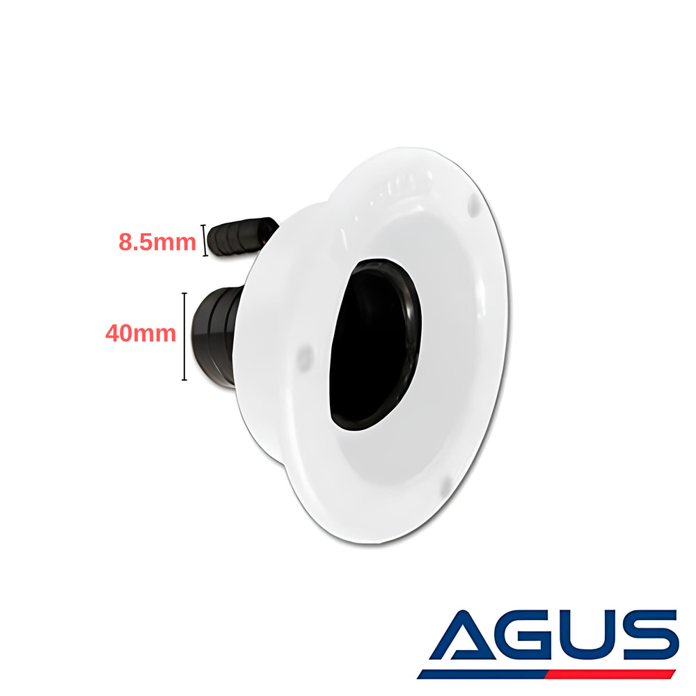 Karavan Su Dolum Ağzı 40 mm Beyaz