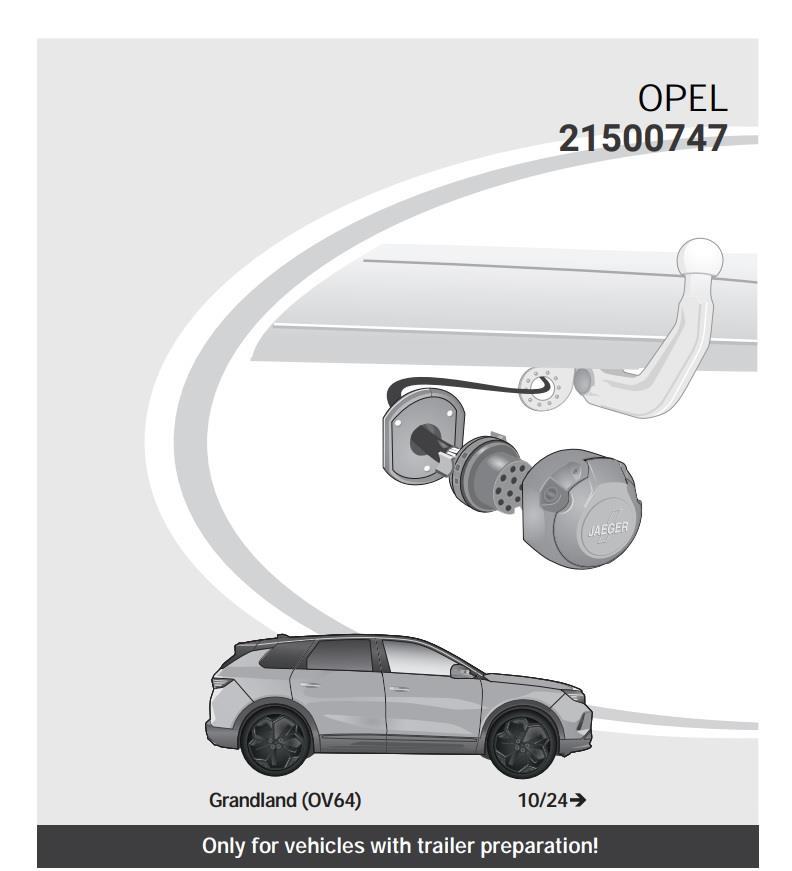 CITROEN C5 Aircross 2025- Römork Tesisatı 13P