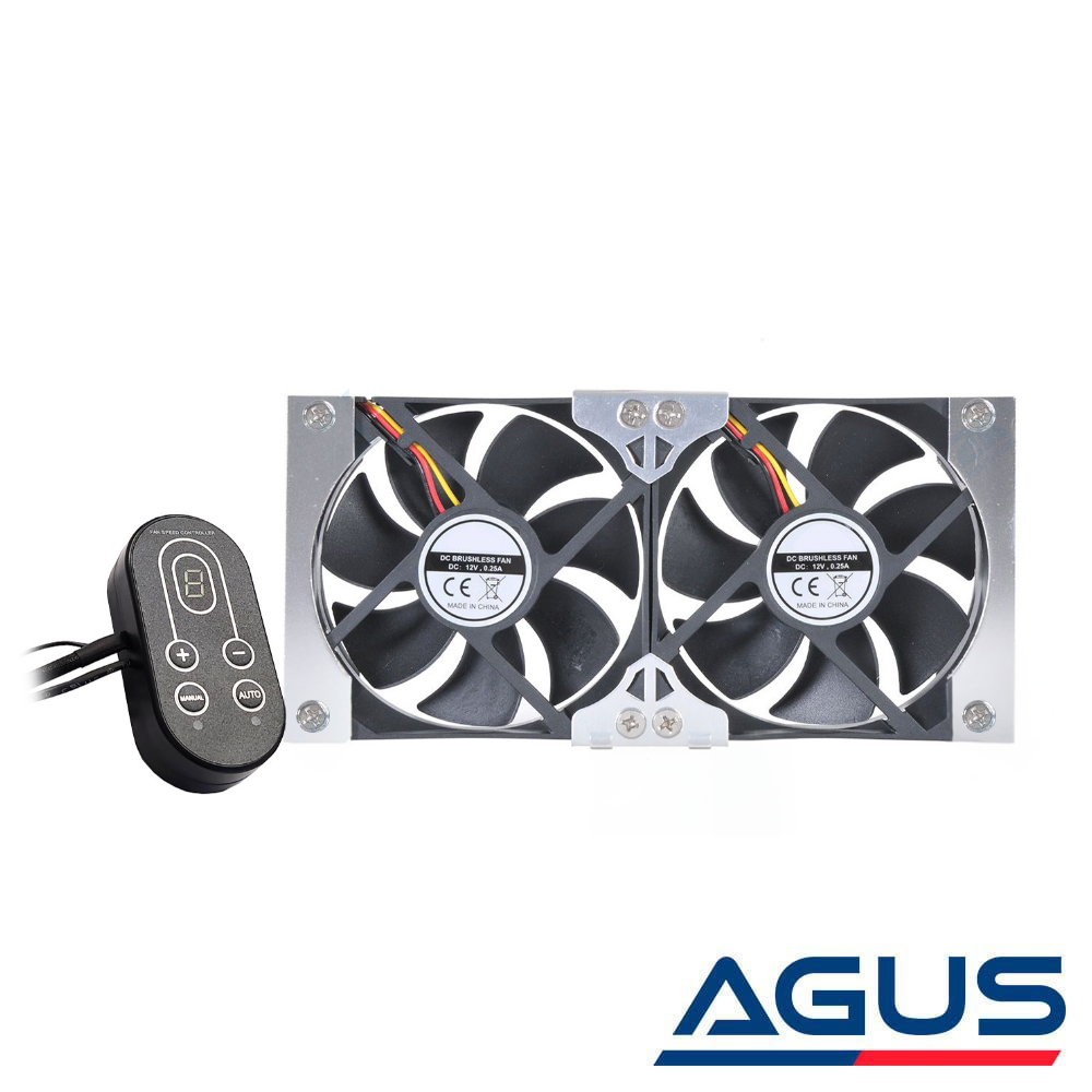 Suga 12V Karavan Buzdolabı Fanı Çiftli