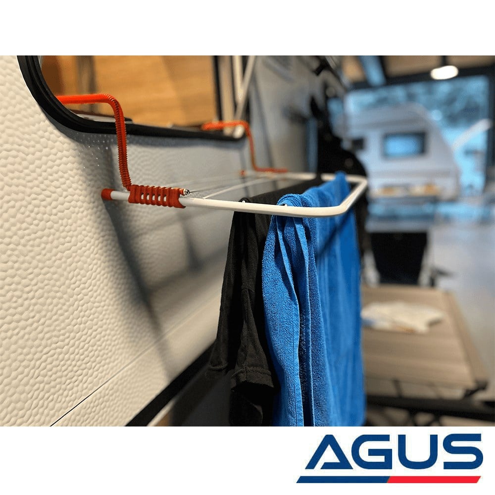 Suga Pratik Karavan Çamaşır Askılığı Kırmızı