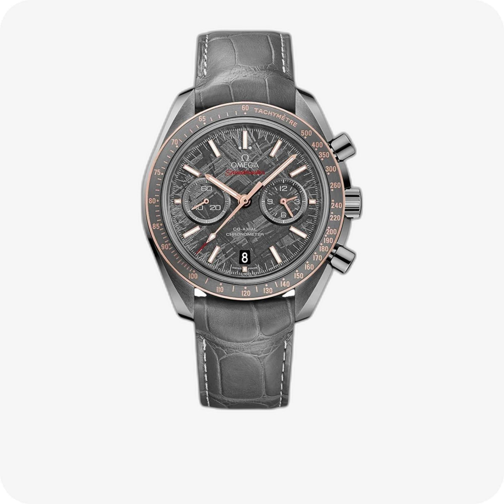 Omega Speedmaster *Meteorite DARK SIDE OF THE MOON CO‑AXIAL CHRONOMETER CHRONOGRAPH 44.25 MM