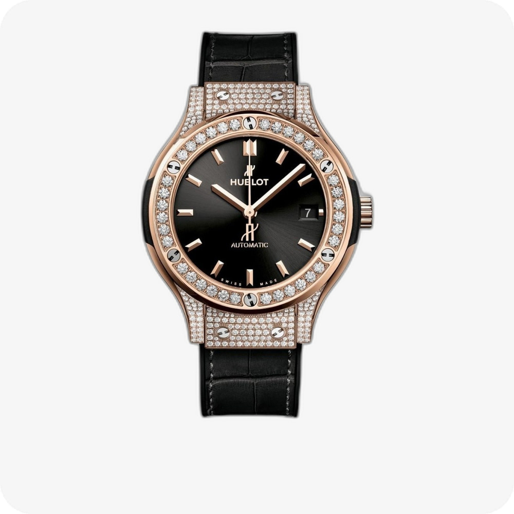 Hublot Classic Fusion King Gold Pavé