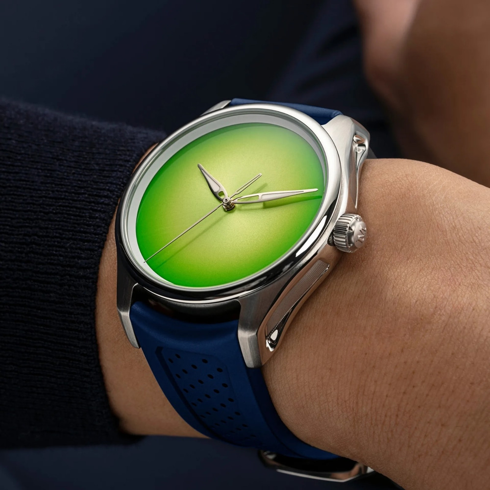 H. Moser & Cie Pioneer Pioneer Centre Seconds Citrus Green