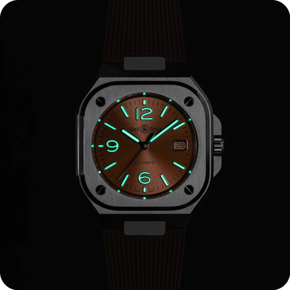 Bell & Ross Urban BR 05 Auto Brown Steel