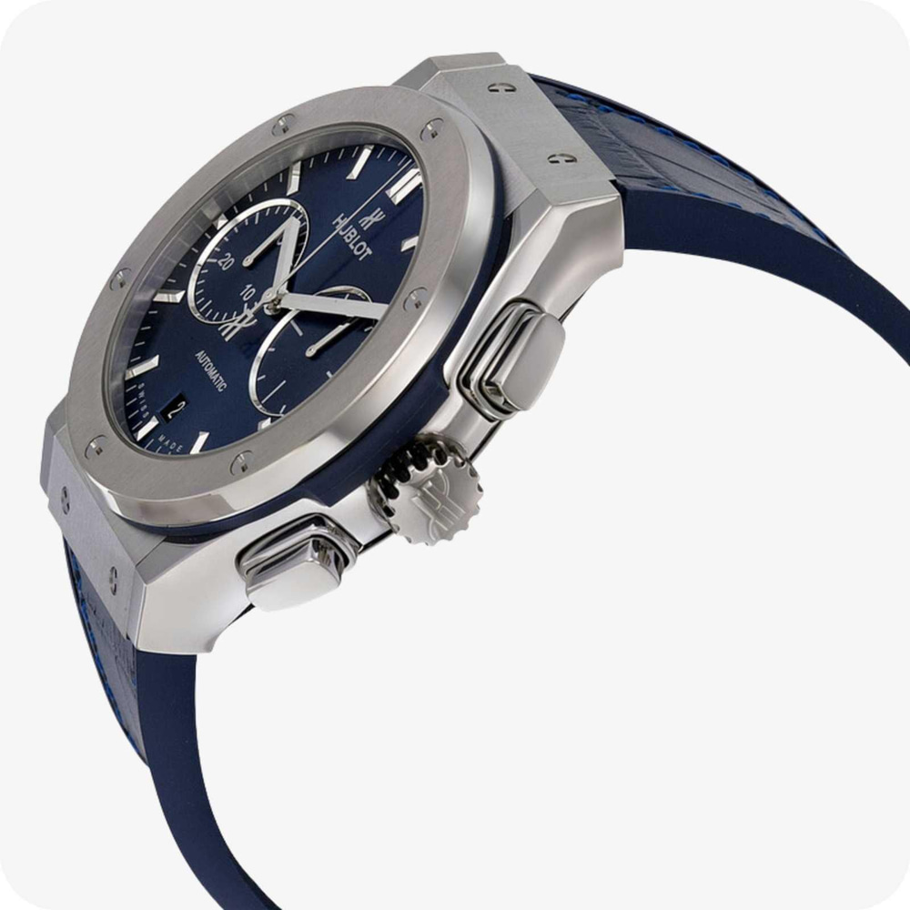 Hublot Classic Fusion Chronograph Titanium Blue