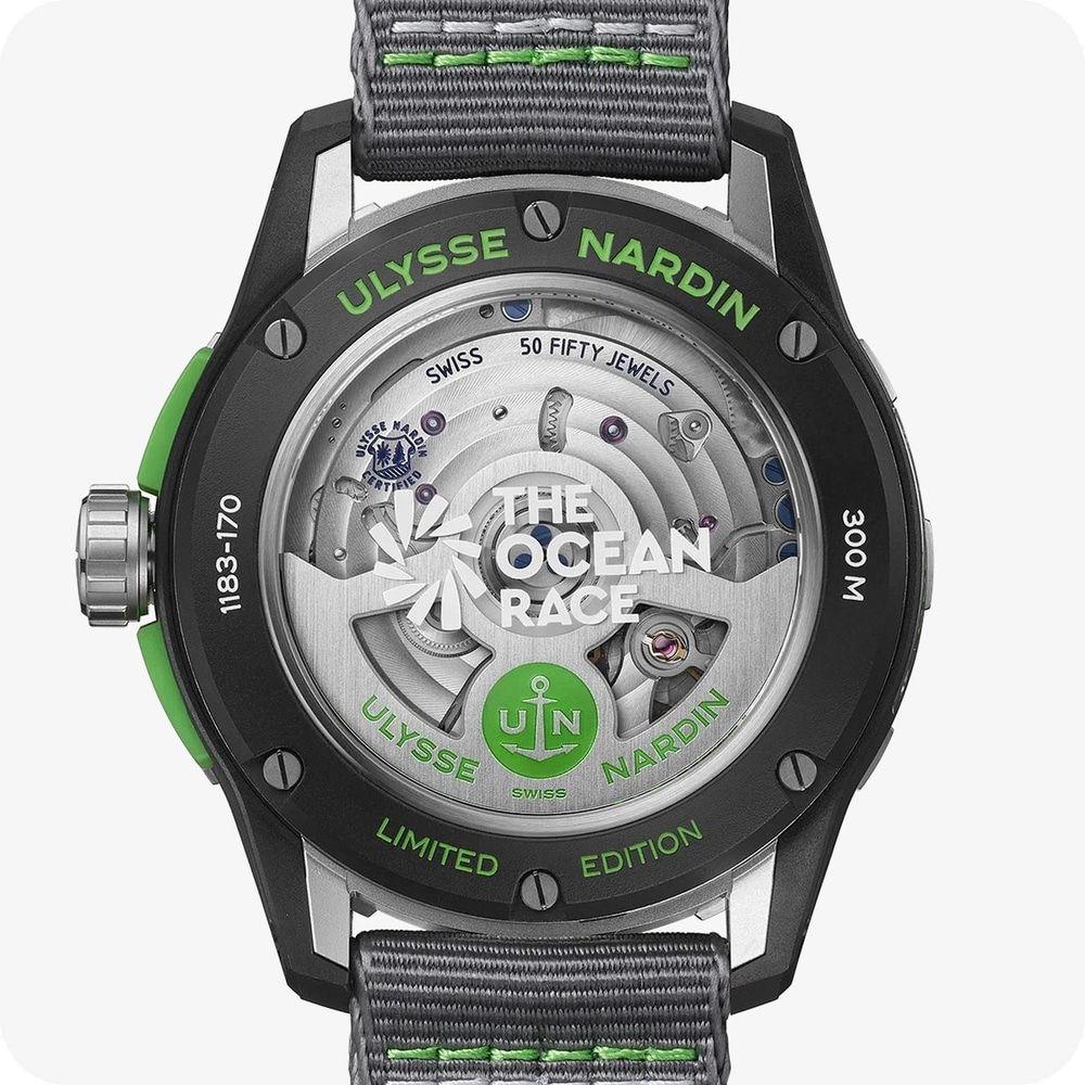Ulysse Nardin Diver Dıver The Ocean race