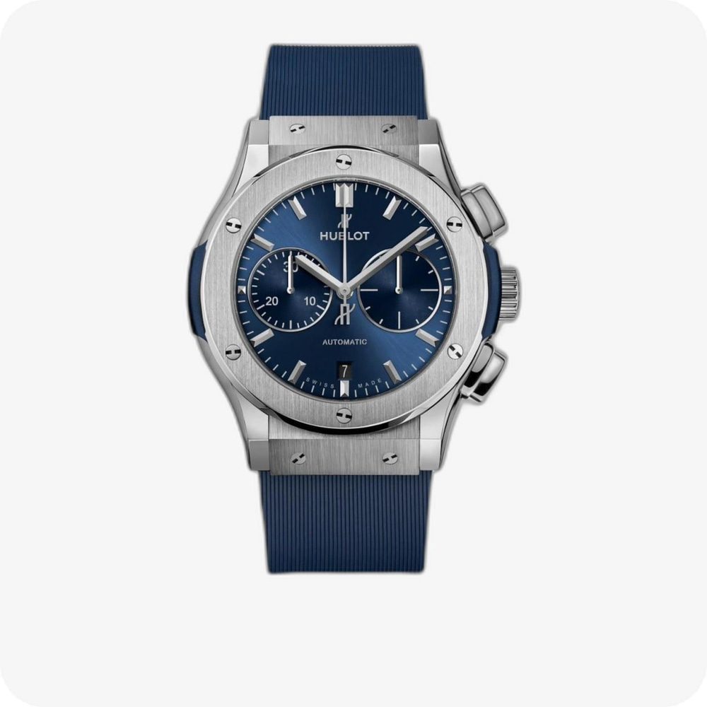 Hublot Classic Fusion Chronograph Titanium Blue