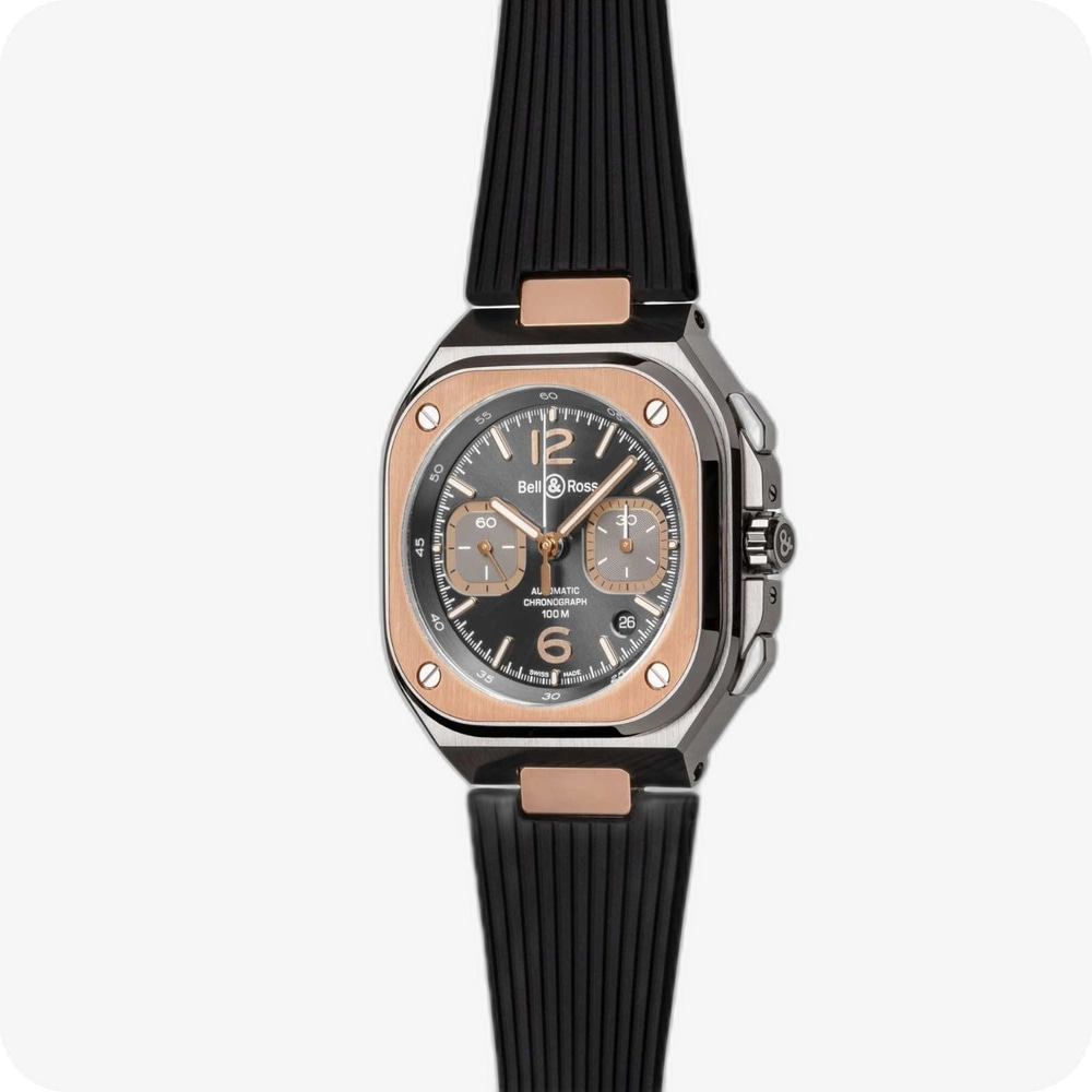 Bell & Ross Urban BR-05 Chrono Grey Steel & Gold