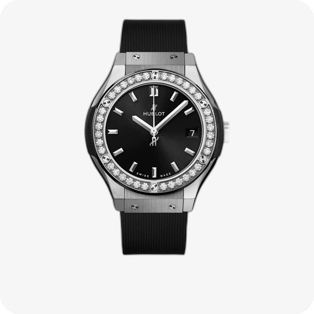 Hublot Classic Fusion Titanium Diamonds