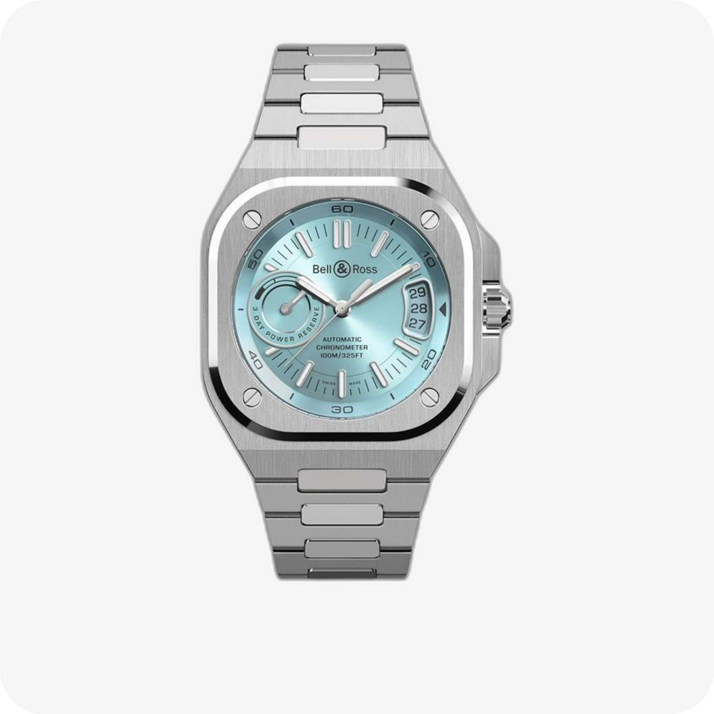Bell & Ross Urban Brx5 Auto Irm Ice Blue Steel