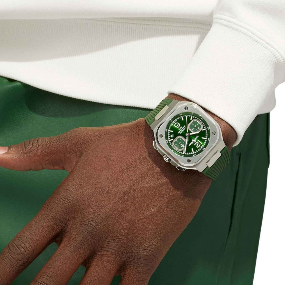 Bell & Ross Urban BR 05 CHRONO GREEN STEEL