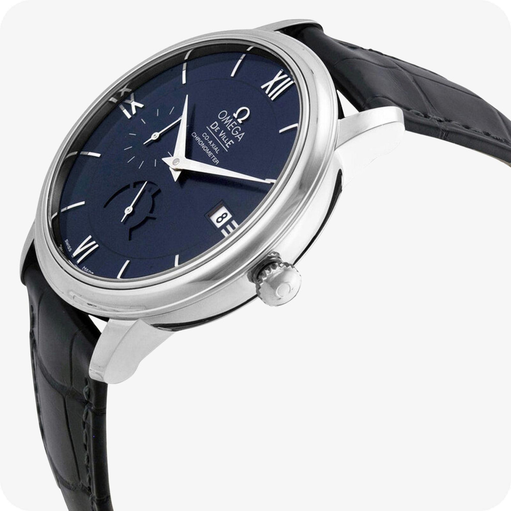 Omega De Ville PRESTIGE CO‑AXIAL CHRONOMETER POWER RESERVE 39.5 MM