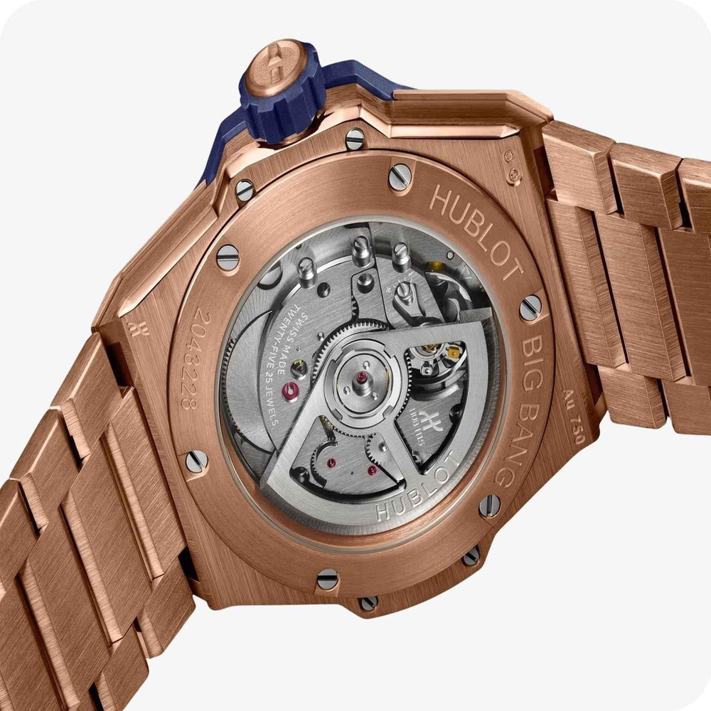 Hublot Big Bang Integrated Time Only King Gold Blue