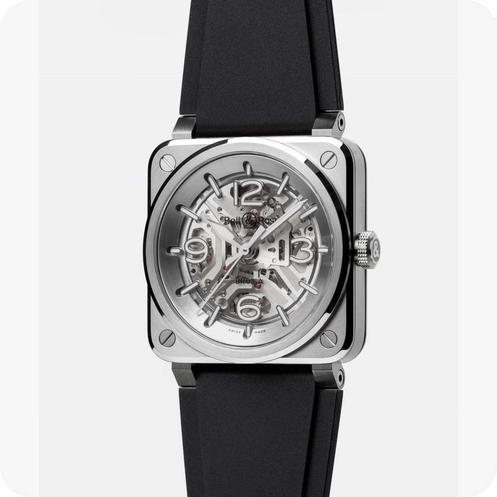 Bell & Ross Instruments BR-03 SKELETON STEEL