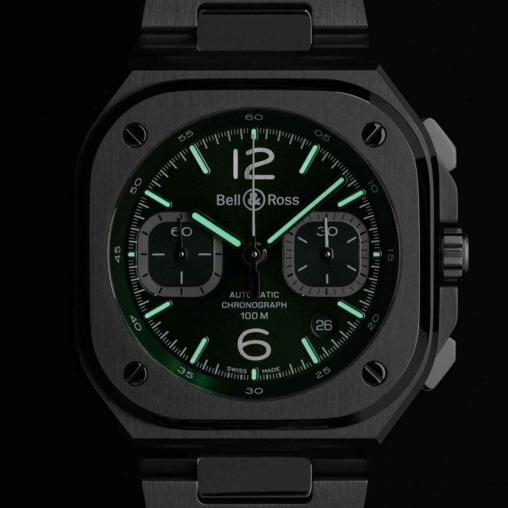 Bell & Ross Urban BR 05 CHRONO GREEN STEEL