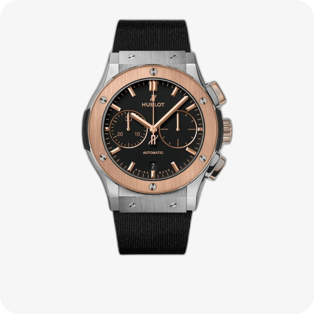 Hublot Classic Fusion Chronograph Titanium King Gold