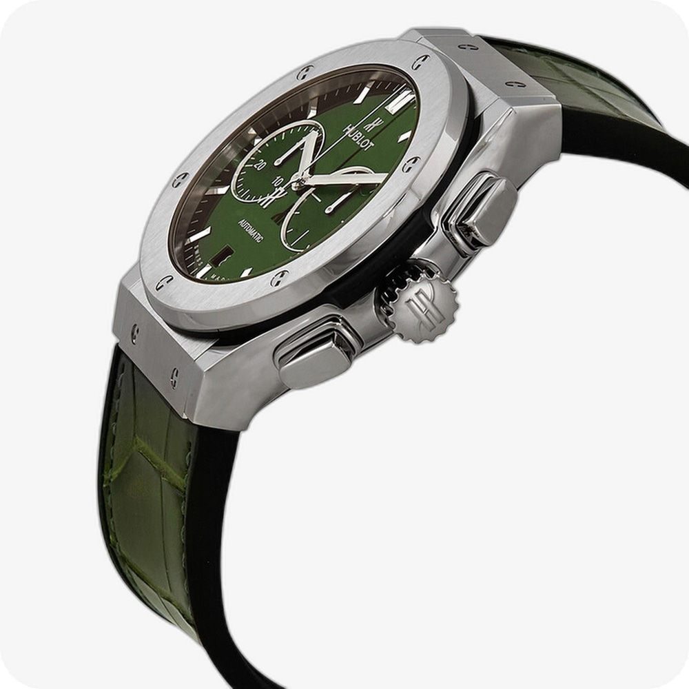 Hublot Classic Fusion Chronograph Titanium Green