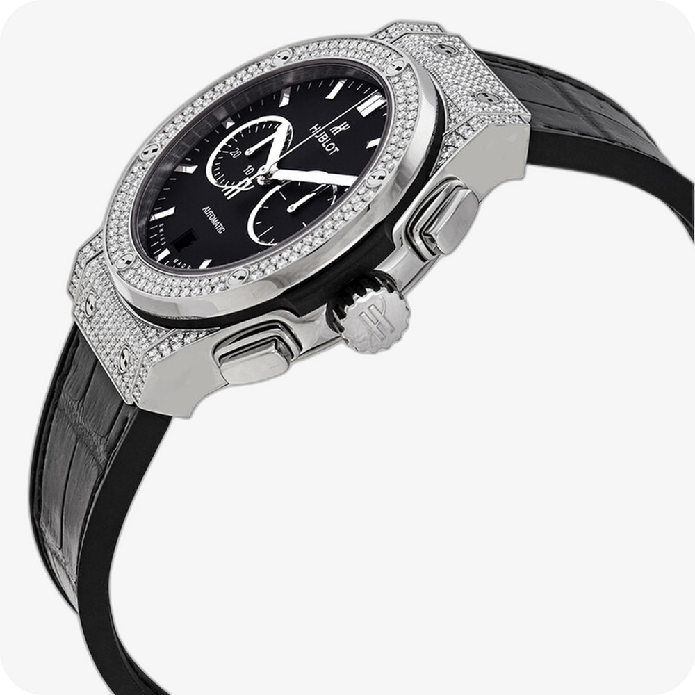 Hublot Classic Fusion Chronograph Titanium Pavé