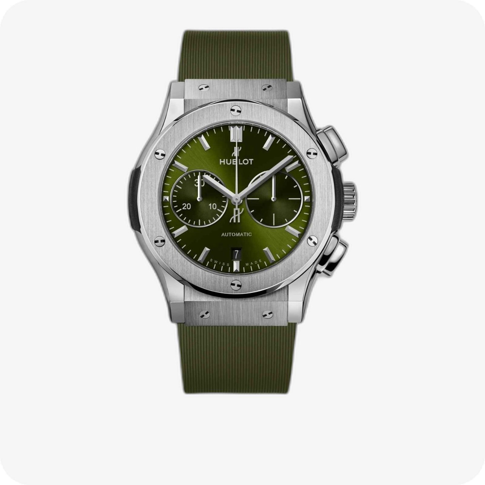 Hublot Classic Fusion Chronograph Titanium Green