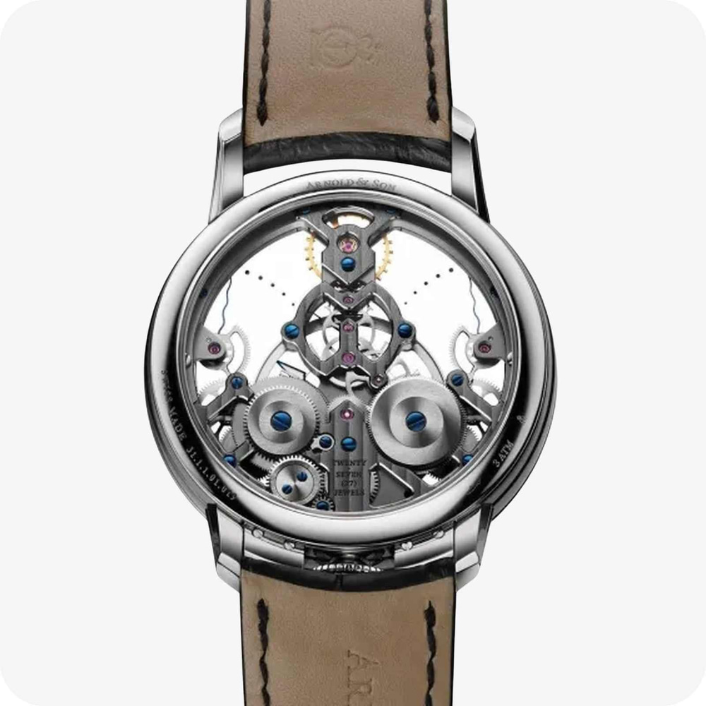 Arnold & Son Time Pyramid Steel