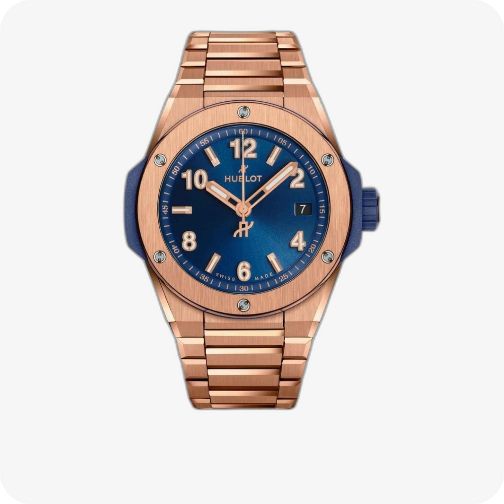 Hublot Big Bang Integrated Time Only King Gold Blue